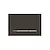 Placca a due tasti Sigma 30 nero opaco con dettaglio cromato codice prod: 115.883.14.1 product photo Default XS2