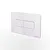 Nativa placca wc a doppio tasto rettangolare bianco codice prod: JP1B product photo Foto2 XS2