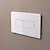 Nativa placca wc a doppio tasto rettangolare bianco codice prod: JP1B product photo Foto3 XS2