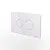 Nativa placca wc a doppio tasto rotondo bianco codice prod: JP2B product photo Foto2 XS2