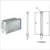 Comby aphrodite 2/660 radiatore bianco prezzo per 1 elemento singolo codice prod: ATCOMS901000020660 product photo Default XS2