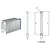 Comby aphrodite 2/680 radiatore bianco prezzo per 1 elemento singolo codice prod: ATCOMS901000020680 product photo Default XS2