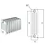 Comby aphrodite 4/300 radiatore bianco 1 elemento codice prod: ATCOMS901000040300 product photo Default XS2