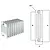 Comby aphrodite 4/860 radiatore bianco; prezzo per 1 elemento singolo codice prod: ATCOMS901000040860 product photo Default XS2