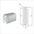 Comby aphrodite 5/400 radiatore bianco 1 elemento codice prod: ATCOMS901000050400 product photo Default XS2