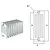 Comby aphrodite 6/400 radiatore bianco 1 elemento codice prod: ATCOMS901000060400 product photo Default XS2