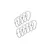 Confezione da 12 ganci per tende in polipropilene codice prod: R01500002 product photo Default XS2