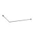 Hotellerie tubo per doccia in ottone l.84 cm ad angolo codice prod: A0148DCR product photo Default XS2