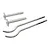 Comby coppia mensole arrotondate radiatori 2/3 colonne mm.8,7x170 vern. codice prod: RVMEN1 product photo Default XS2