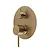 Garda miscelatore doccia a incasso oro opaco codice prod: 0000MXGA0588000 product photo Default XS2