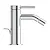 Miscelato bidet Ceraline cromato con asta di comando e  scarico piletta codice prod: BD765AA product photo Foto1 XS2