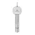 Miscelato bidet Ceraline cromato con asta di comando e  scarico piletta codice prod: BD765AA product photo Foto2 XS2