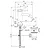 Miscelato bidet Ceraline cromato con asta di comando e  scarico piletta codice prod: BD765AA product photo Foto3 XS2