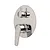 Como miscelatore doccia incasso con deviatore cromato codice prod: 0000MXCO0513000 product photo Default XS2