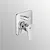 Cerafine D rubinetto doccia incasso codice prod: A7189AA product photo Default XS2