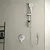 Ceraflex miscelatore doccia incasso 1 via codice prod: A6757AA product photo Foto2 XS2