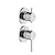 Parte Esterna Doccia Monocomando a Parete Inox spazzolato serie Respiro codice prod: WE81102/1RSIX product photo Default XS2