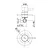 LIGHT miscelatore doccia incasso piastra lusso bianco codice prod: LIG011BO product photo Foto1 XS2