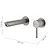Garda miscelatore lavabo a parete grigio codice prod: 0000MXGA0738000 product photo Foto1 XS2