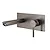 Garda miscelatore lavabo a parete grigio lucido codice prod: 0000MXGA0781000 product photo Foto2 XS2