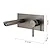 Garda miscelatore lavabo a parete grigio lucido codice prod: 0000MXGA0781000 product photo Foto3 XS2