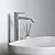 Miscelato lavabo Ceraline cromato senza asta di comando e scarico piletta, con sistema BlueStart codice prod: BD762AA product photo Foto3 XS2