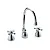 Miscelatore lavabo a 3 fori bocca orientabile 45750724E251 serie Epoca codice prod: 45750724E251 product photo Default XS2