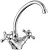 Iris-viola rubinetto lavabo 2 maniglie con piletta codice prod: IRV077CR product photo Default XS2