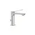 Tilt rubinetto miscelatore lavabo satinato con scarico automatico 1"1/4G codice prod: TI075ST product photo Default XS2