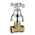 IRIS rubinetto dritto incasso con vitone ceramico cromato codice prod: IRV010CR product photo Default XS2