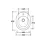 M2 5213 bidet 1 foro bianco codice prod: 5213 product photo Foto1 XS2