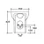 M2 5213 bidet 1 foro bianco codice prod: 5213 product photo Foto3 XS2