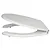 Sedile wc con coperchio aperto termoindurente con cerniera bianco codice prod: BSCOMSVR64 product photo Default XS2