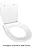 Italica e123 sedile bianco lucido codice prod: DSV02950 product photo Default XS2
