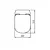 Tesi slim sedile wc rallentato bianco codice prod: T352701 product photo Foto1 XS2
