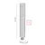 High Pro Plus set doccia quadrato a parete spazzolato codice prod: 0000GYHP1010500 product photo Foto1 XS2