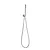 High Pro Plus set doccia tondo a parete spazzolato codice prod: 0000GYHP1010400 product photo Foto6 XS2