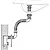 Atlantis set scarico per lavabo incasso codice prod: J200567 product photo Default XS2