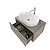 DOMUS consolle l. 80 cm con cassetto grigio caldo codice prod: 5DMSK09.054 d product photo Foto2 XS2