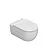 Mode wc sospeso senza brida bianco lucido codice prod: MES02BI product photo Default XS2