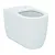 Blend Curve wc sospeso a terra AquaBlade&reg; bianco lucido con fissaggi nascosti codice prod: T375101 product photo Default XS2