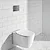 Connect wc sospeso AquaBlade&reg; con sedile slim bianco lucido codice prod: E049301 product photo Foto2 XS2