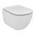 Tesi vaso sospeso aquablade® newlogo con sedile slim fissaggi nascosti bianco codice prod: T465301 product photo Default XS2