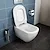 Tesi wc sospeso AcquaBlade&reg; con sedile slim bianco lucido codice prod: T354701 product photo Foto2 XS2