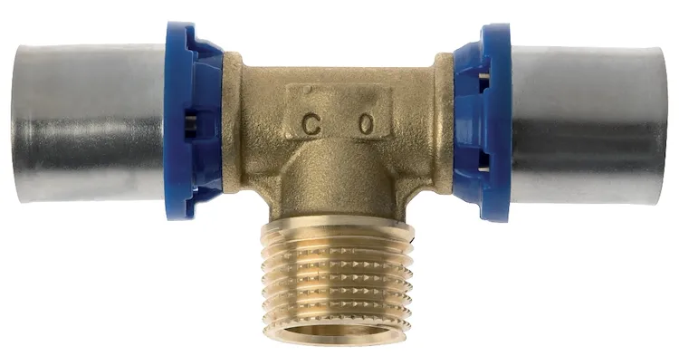 Racc.multip. a t maschio 20.2,5x1/2" codice prod: DSV15109 product photo