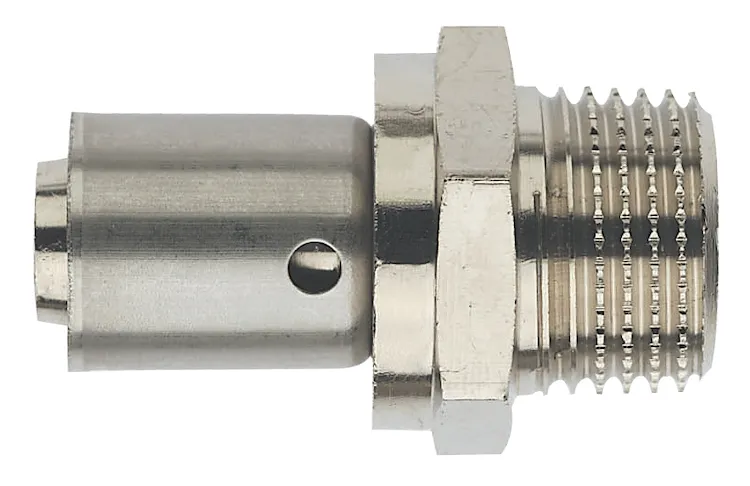 Raccordo diritto maschio 26x1/2 codice prod: DSV04186 product photo