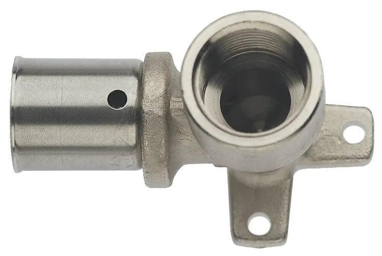 Raccordo gom.90° c/staffa 16x2x1/2 codice prod: DSV04833 product photo