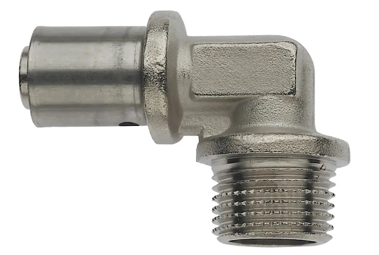 Raccordo gomito maschio 14x1/2 codice prod: DSV04243 product photo