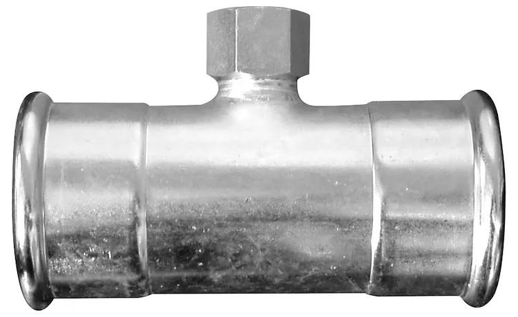 Tee con derivazione 28x1/2"x28 ff codice prod: DSV08417 product photo