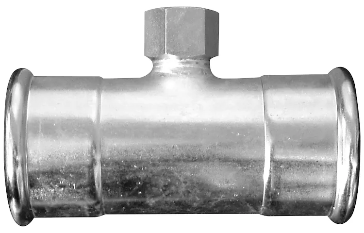 Tee con derivazione 42x1/2"x42 ff codice prod: DSV08421 product photo